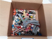 Lot of Vintage Micro Cars, Trucks and Track
