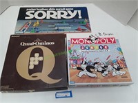 Three (3) Vintage Board Games