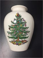 Christmas Tree Design Vase & Bowl