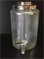Glass Beverage Dispenser With Infuser