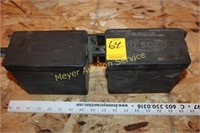 2 Breakaway battery boxes