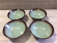 Duck Egg Blue Stoneware Bowls