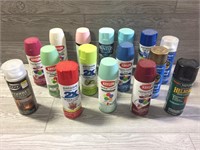 Large Lot Of Spray Paint