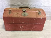 Vintage Tacklebox Full Of Fishing Gear
