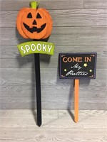 Halloween Wooden Yard Stakes
