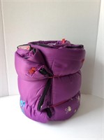 Nice Purple & Magenta Girl's Sleeping Bag