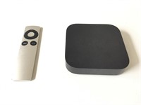 Apple TV With Remote & Cords