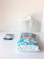Biodegradable Laundry Detergent, Container & Wipes