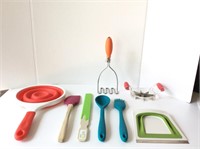 Silicone Kitchen Utensil Tools Lot