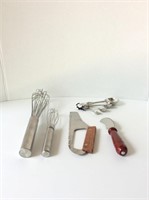 Stainless Kitchen Tools Lot