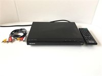 Small Sony DVD Player With Remote & Cords