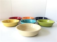 7 Colorful Fiesta Ceramic Bowls