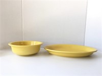 Two Matching Fiesta Ceramic Kitchen Ware