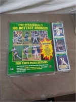 Collectible 1989 - 90 baseball's 100 hottest