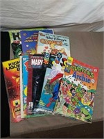 Group of vintage comic books
