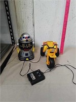 3 wheeler wired remote toy and robot toy