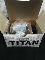 New Kwikset Titan deadbolt
