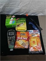 Camping supplies includes mosquito repellent