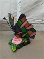Colorful butterfly lamp works