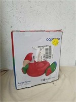 6.5 foot large parrot pool float looks new in box