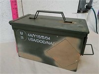 Metal ammo box