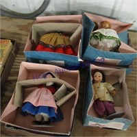 4 dolls- Alexandrea Doll Co.