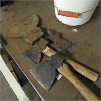 hand held axe & axe heads