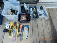 LOT ASSORTED TOOLS / MISC. HARDWARE