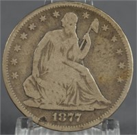 1877-S Seated Liberty Half Dollar