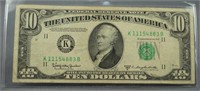 1950-D Ten Dollar Bill