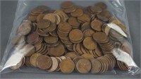 250 Lincoln Wheat Pennies Various Date 1909-1959