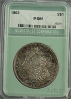 1903 Morgan Silver Dollar NTC MS66