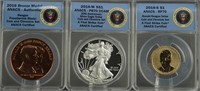 2016 Ronald Reagan Coin & Chronicle ANACS Coin Set