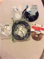5 pc Lot of Cables