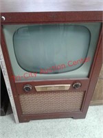 Antique Emerson television TV and radio