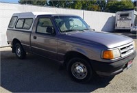 1997 Ford Ranger has Camper Shell, CD Player,