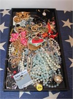 Tray of Jewelery