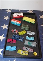 Tray of Vintage Toy Cars