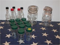 Vintage Canniong Jars w/ Glass lids