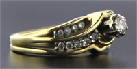 14kt Gold Brilliant 1/2 ct Diamond Solitaire Ring