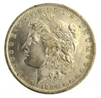 1884-O Gem BU Morgan Silver Dollar