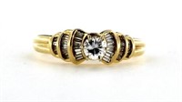 14kt Gold Brilliant 1/2 ct Diamond Solitaire Ring