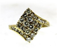 14kt Gold 2.00 ct Diamond Cocktail Ring