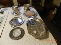 LOT ASSORTED SILVERPLATE