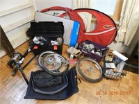 ASSORTED TERRA TRIKE PARTS (NEW / AS FOUND)