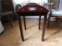 BUTLERS TABLE MAHOGANY FINISH