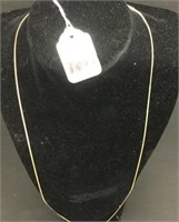 25" 14K YG 2MM HOLLOW ROPE CHAIN*