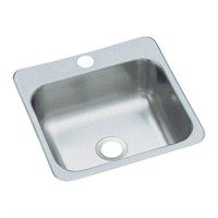 STERLING STAINLESS STEEL 1 HOLE SINGLE BOWL