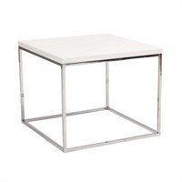 EUROSTYLE SQUARE SIDE TABLE(NOT ASSEMBLED)