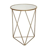 HOMEPOP METAL ACCENT TABLE(NOT ASSEMBLED)